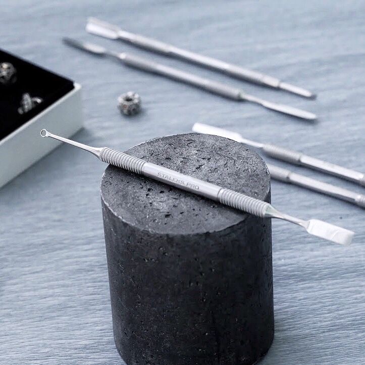 STALEKS Nagelhaut-Schieber PE-60/4 – Expert 60 Für Pediküre