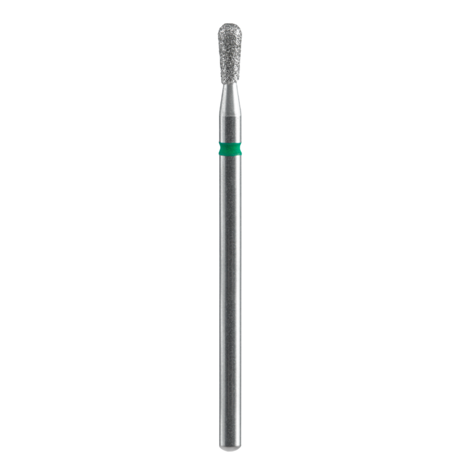 Diamond Nail Drill Bit, "Match", Green, EXPERT Head Diameter 2.3/5 mm -FA120G023/5