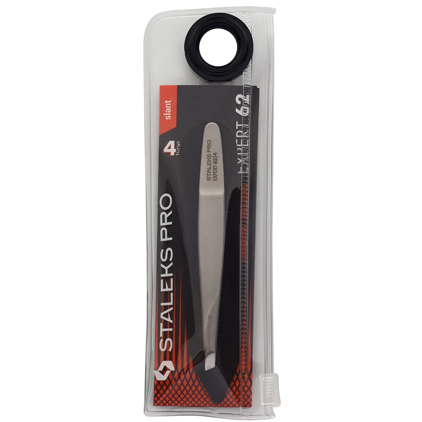Eyebrow tweezers PRO EXPERT 62 TYPE 4 (slant) - TE-62/4