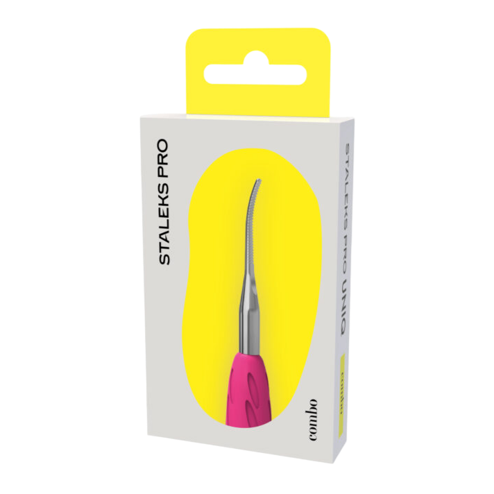 Working Part Of The Pusher Combo UNIQ 35 Narrow Toenail File With A Bent End -WPPQ-35