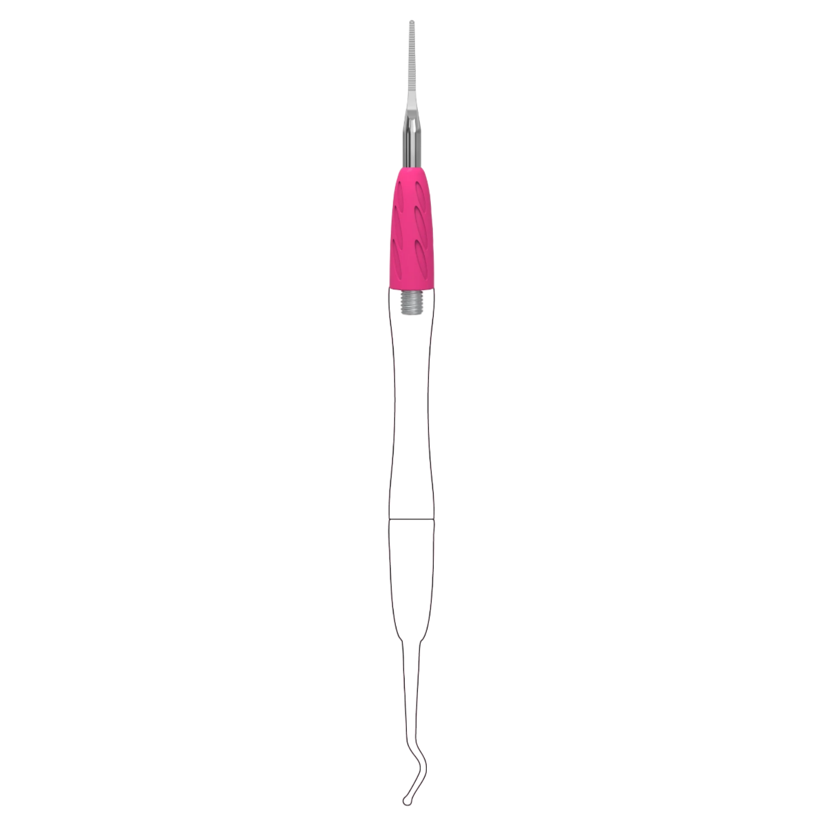 Working Part Of The Pusher Combo UNIQ 36 Straight Narrow Toenail File -WPPQ-36