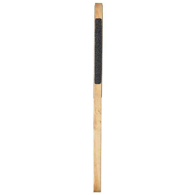 Wooden pedicure foot file BEAUTY & CARE 10 TYPE 3 (60/80/100/120) -ABC 10/3