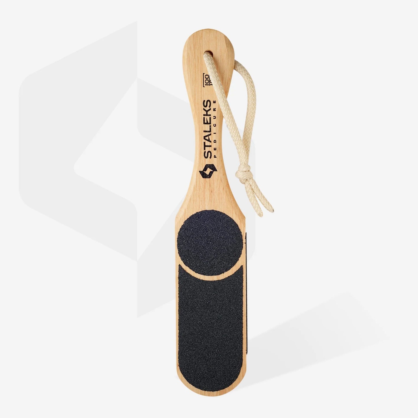Wooden pedicure foot file BEAUTY & CARE 10 TYPE 3 (60/80/100/120) -ABC 10/3