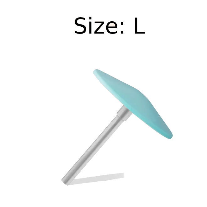 STALEKS PRO EXPERT PODODISC SLANTED PLASTIC PEDICURE DISC UMBRELLA 5 PC RINGLIKE DISPOSABLE FILE 180 GRIT SPDSET - SPDset