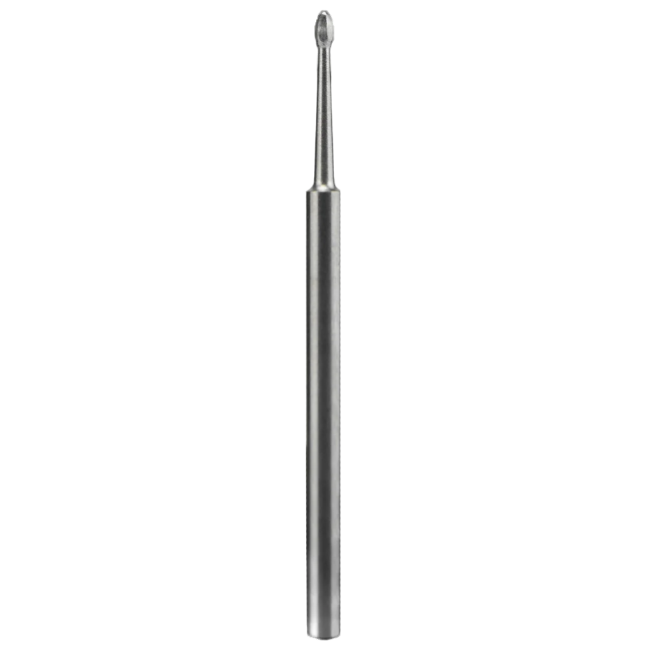 Carbide nail drill bit, nail cleaner mini EXPERT, head diameter 1,2 mm / working part 2,5 mm (#204) -FT12/012/2.5