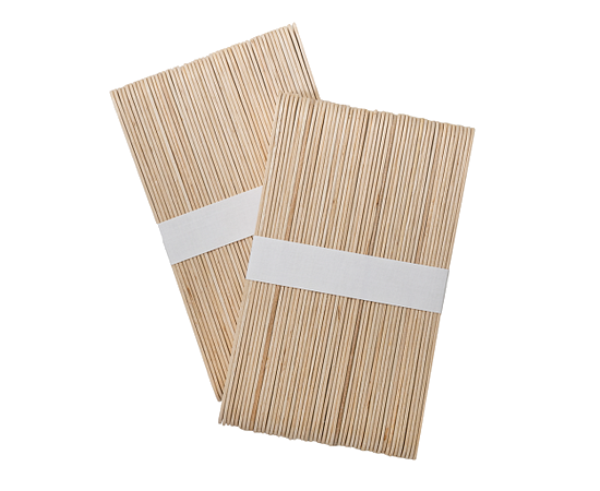 Wooden wax applicator stick №1 150×17 mm, Staleks Pro Expert 10 (100 pcs) - DSW-10