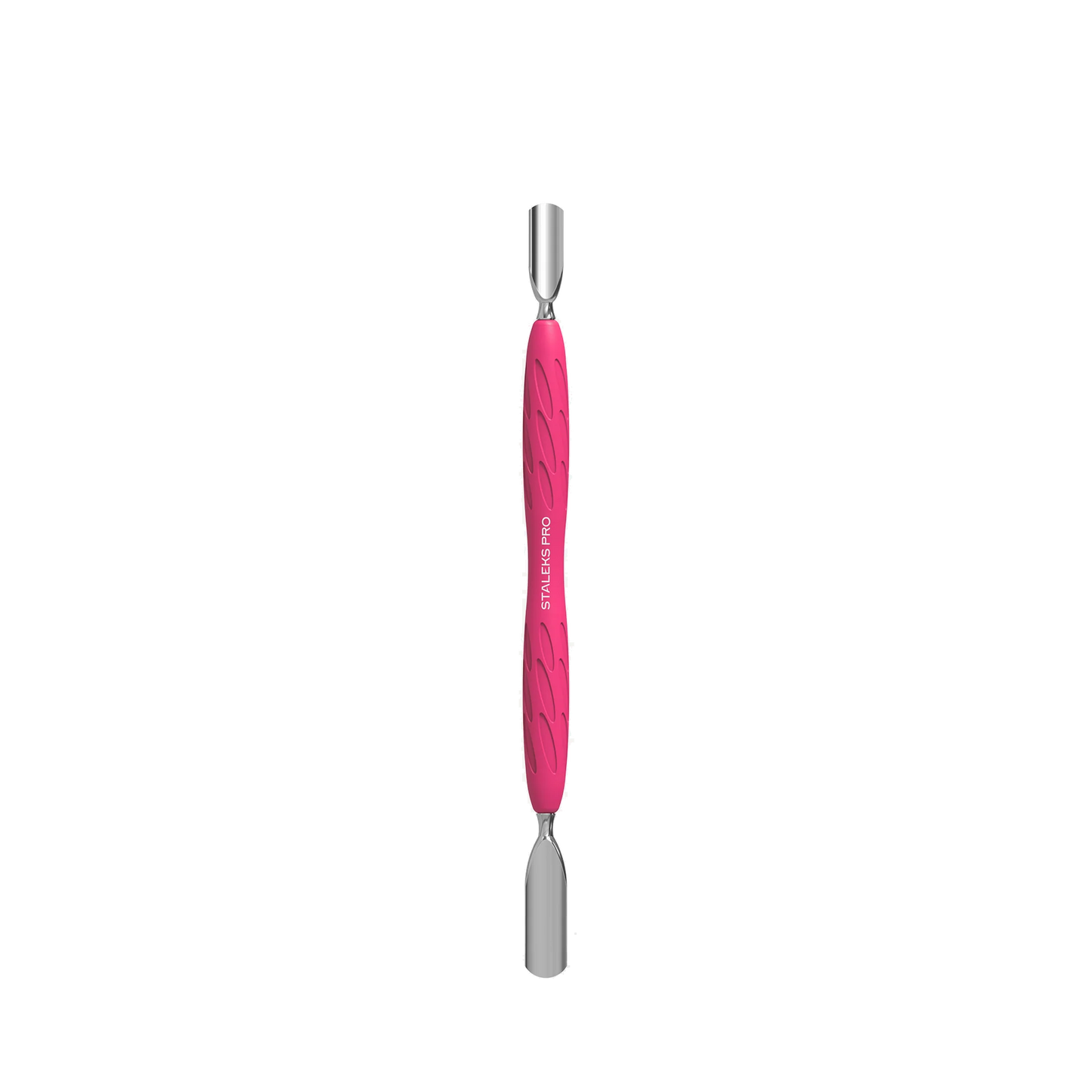Manicure Pusher With Silicone Handle "Gummy" UNIQ 10 TYPE 1 (Wide Rounded Pusher + Narrow Rounded Pusher) -PQ-10/1