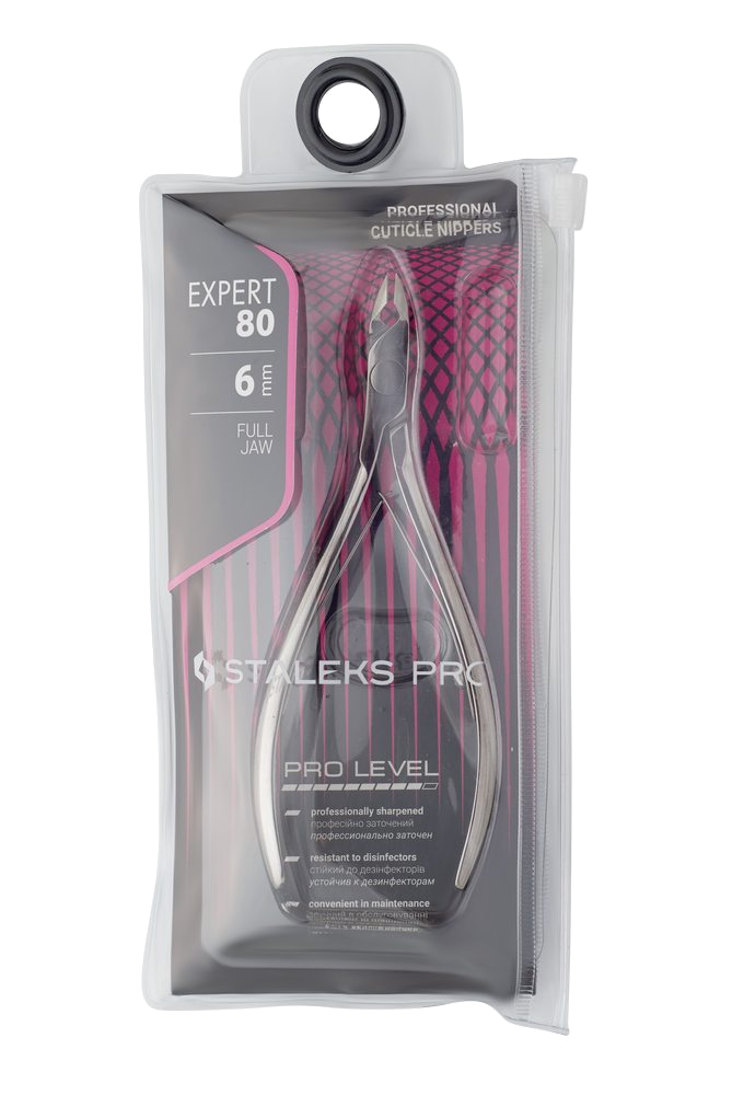 Professional cuticle nippers EXPERT 81 6 mm - NE-81-6