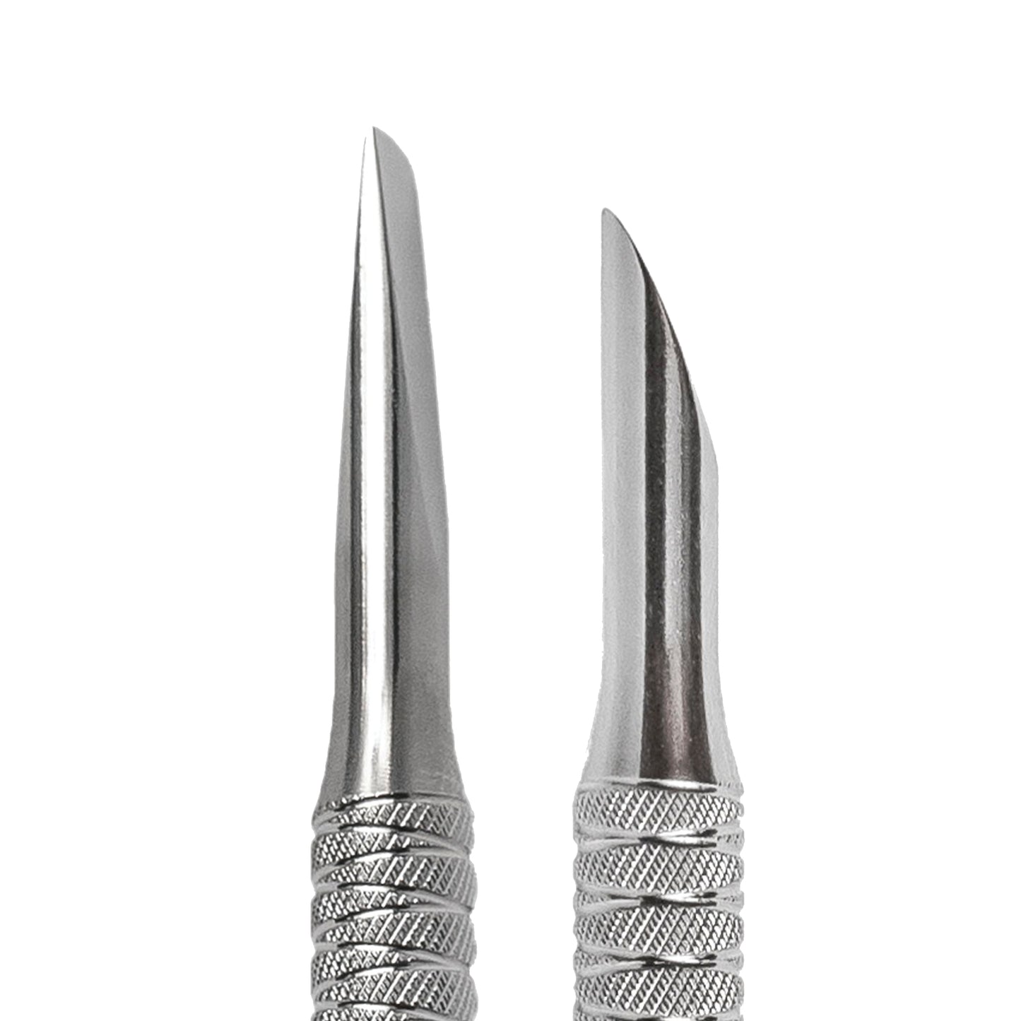 Manicure pusher EXPERT 90 TYPE 5 (slant pusher + straight pusher) -PE-90/5