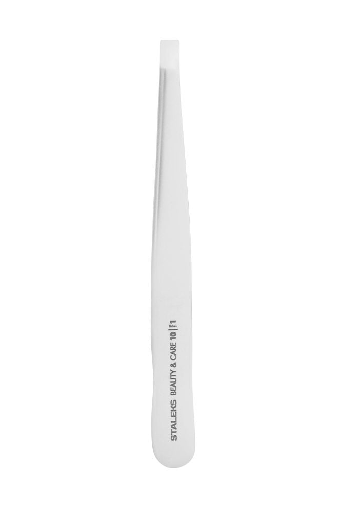 Eyebrow tweezers BEAUTY & CARE 10 TYPE 1 (wide straight) TBC-10/1