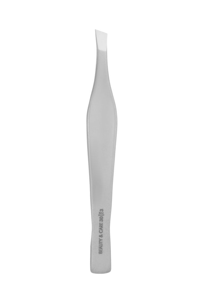 Eyebrow tweezers BEAUTY & CARE 30 TYPE 3 (wide slant)- TBC-30/3