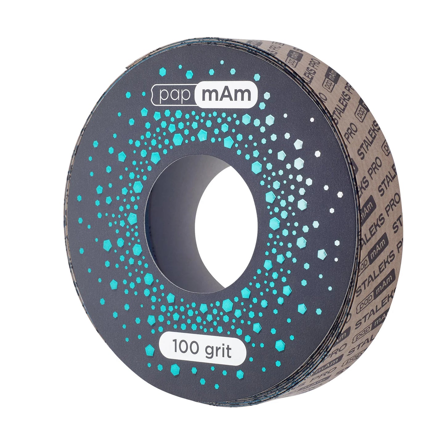 Refill roll for nail file papmAm EXCLUSIVE (without plastic case) STALEKS PRO 100 grit (7meters) -ATSClux