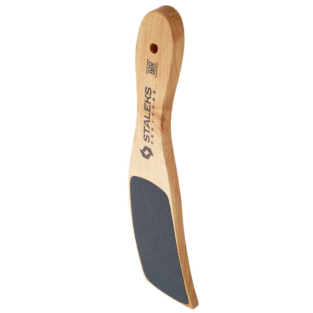 Wooden pedicure foot file BEAUTY & CARE 10 TYPE 2 (100/180) -ABC 10/2
