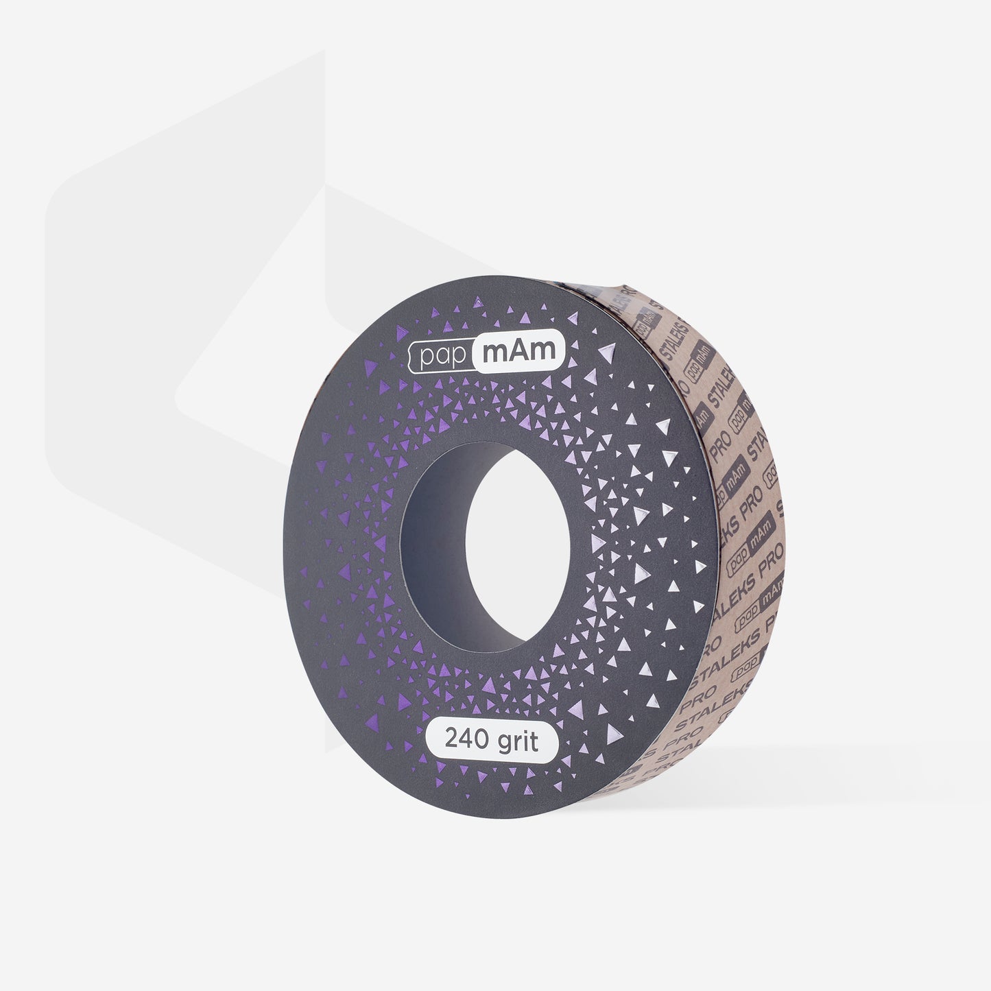 Refill roll for nail file papmAm EXCLUSIVE (without plastic case) STALEKS PRO 100 grit (7meters) -ATSClux