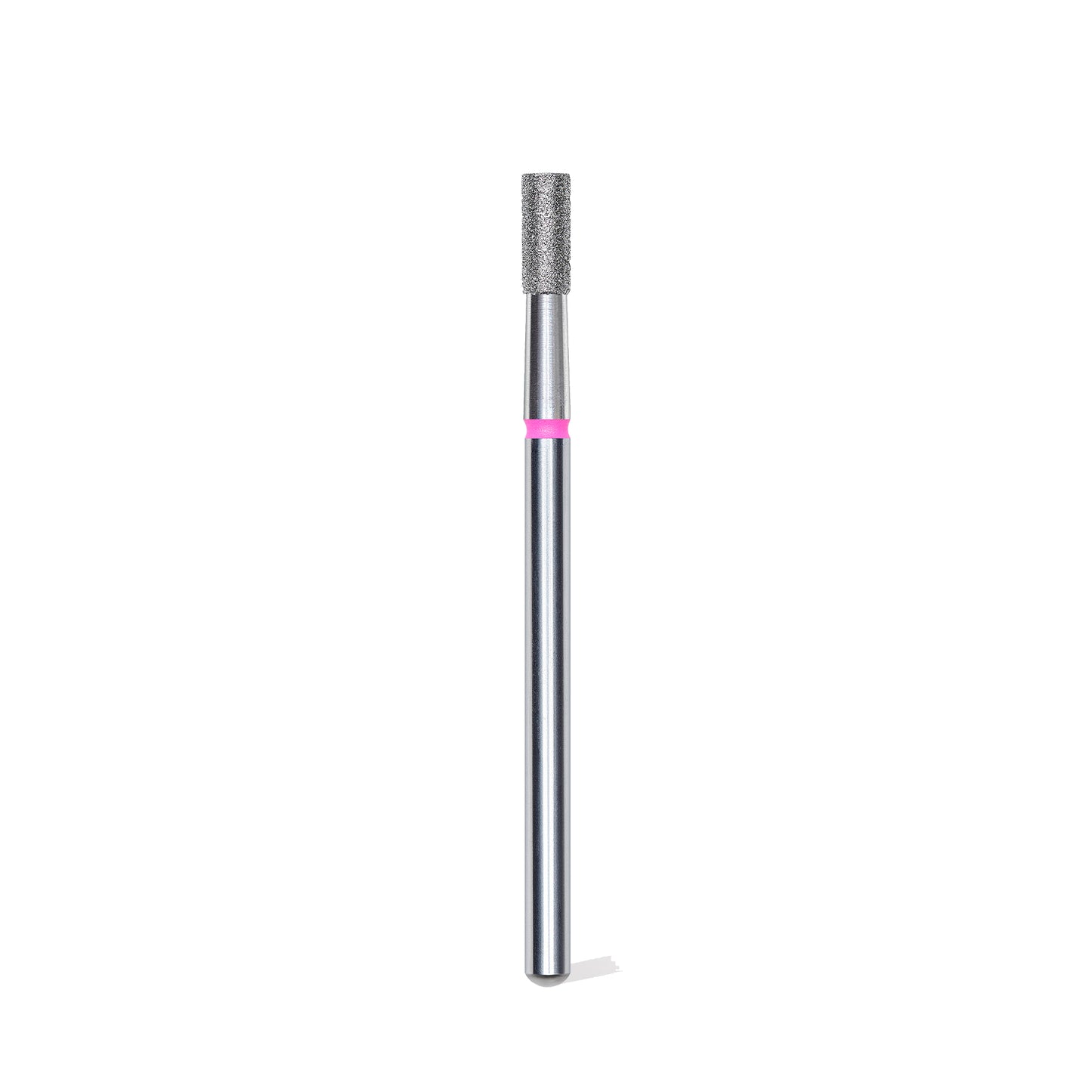 Diamond nail drill bit, "cylinder", red, head diameter 2.5 mm/ working part 6 mm -FA20R025/6