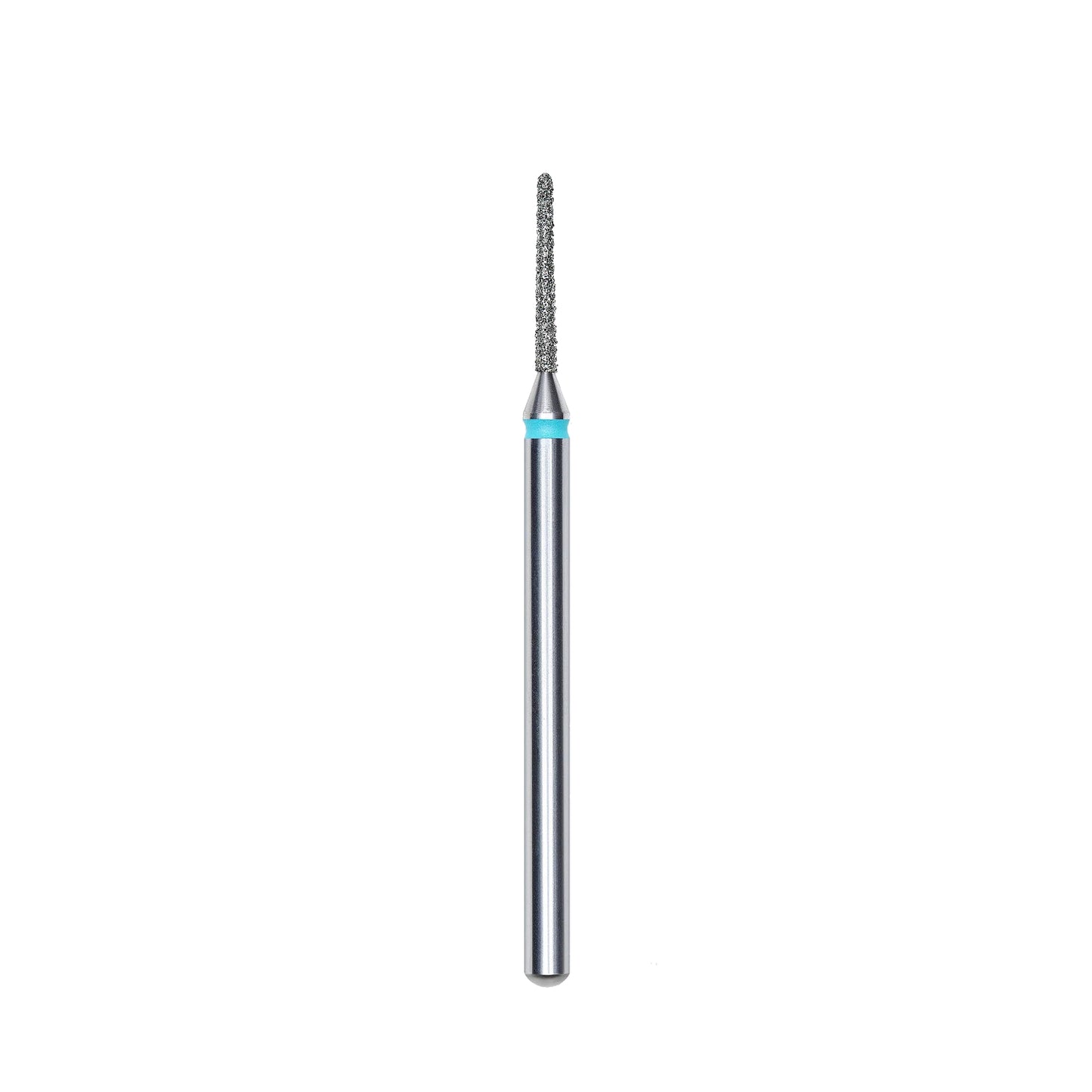 Diamond nail drill bit, “needle”, blue, head diameter 1 mm/ working part 10 mm -FA80B010/10