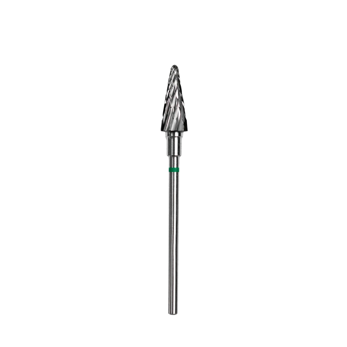 Carbide drill bit, "cone", green, head diameter 6 mm/ working part 14 mm (#70) -FT71G060/14