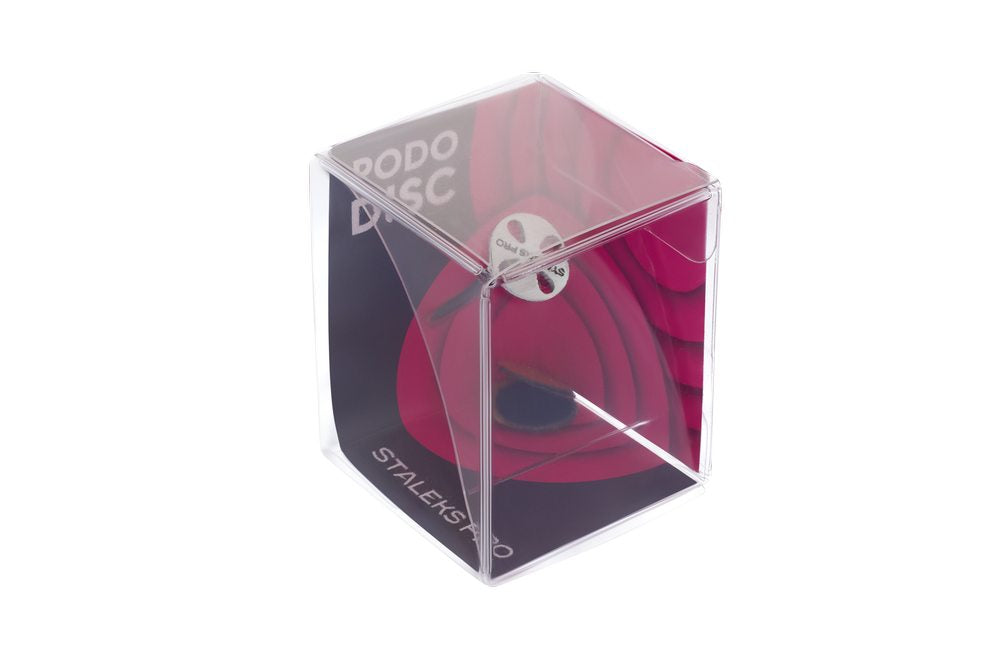 Pedicure disc PODODISC STALEKS PRO ХS and set of disposable file 180 grit 5 pc (10 mm) -PDset-10