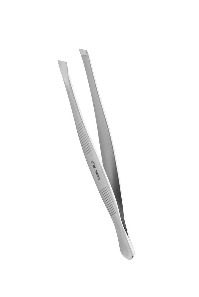 Eyebrow tweezers CLASSIC 10 TYPE 3 (wide straight) TC-10/3