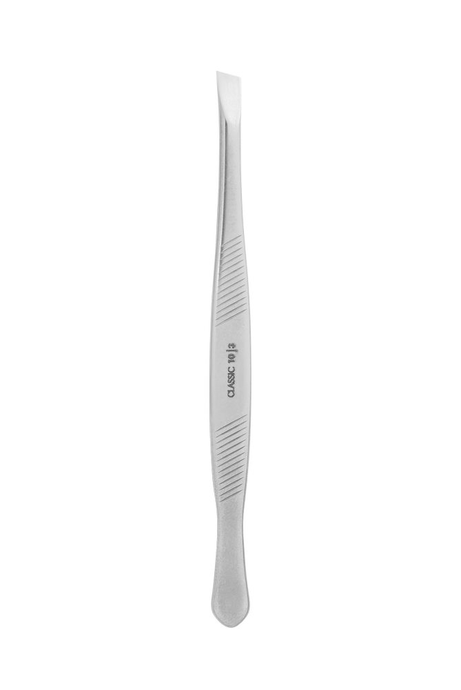 Eyebrow tweezers CLASSIC 10 TYPE 3 (wide straight) TC-10/3