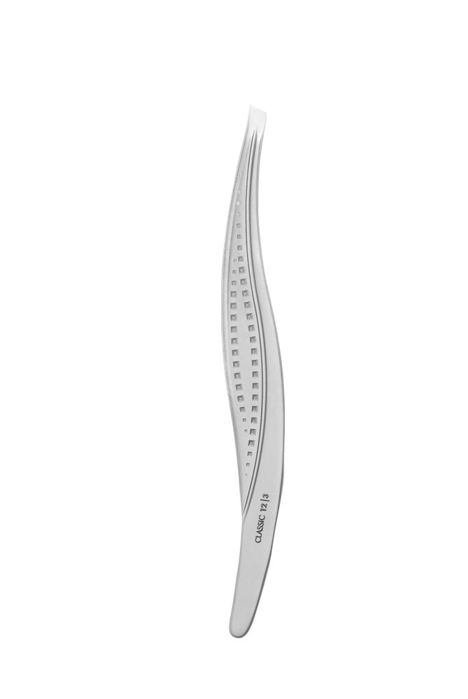 Eyebrow tweezers CLASSIC 12 TYPE 3 (wide slant) TC-12/3
