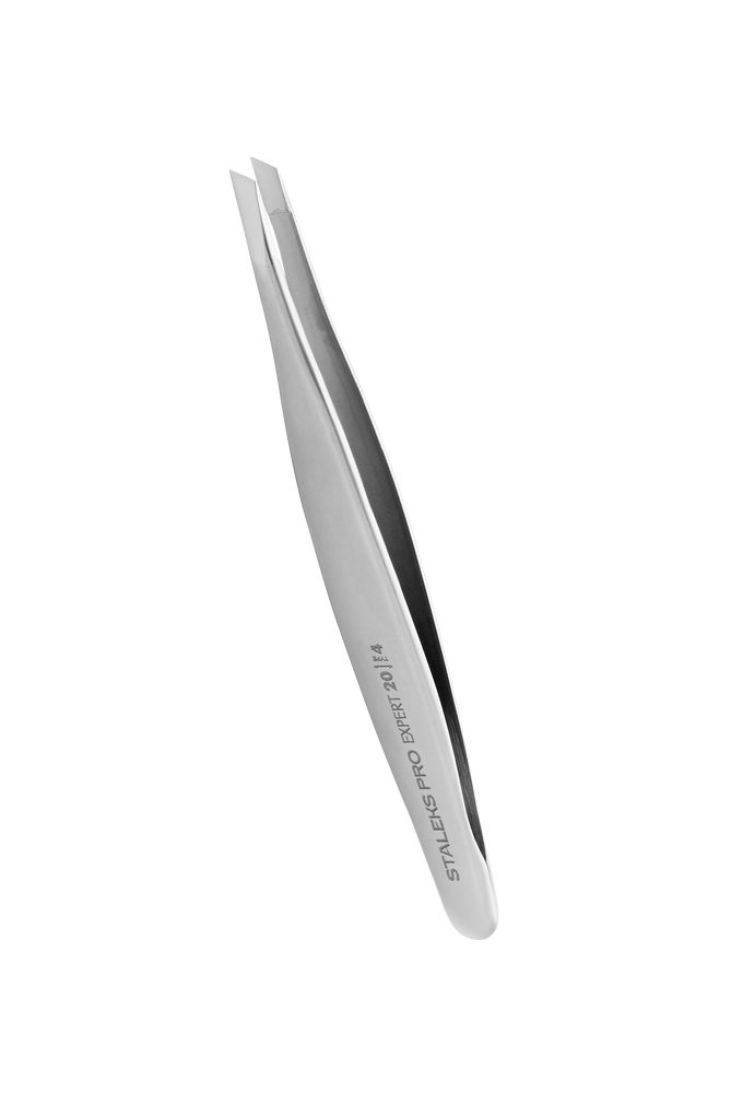Eyebrow tweezers EXPERT 20 TYPE 4 (slant)- TE-20/4