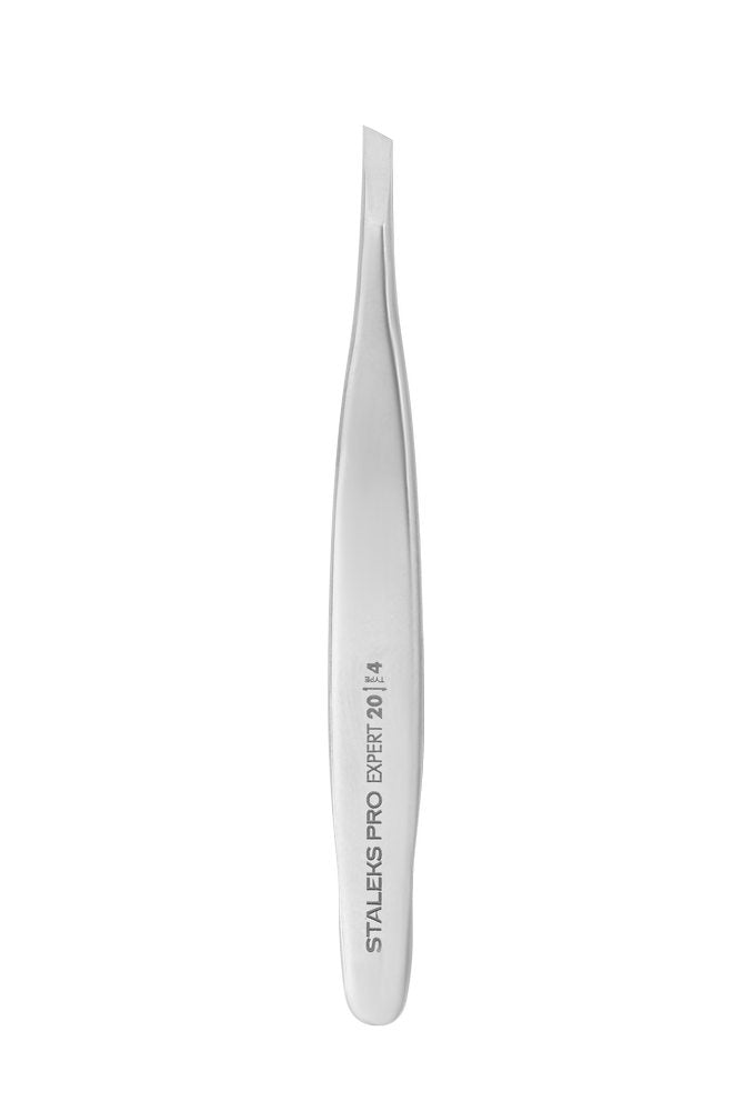 Eyebrow tweezers EXPERT 20 TYPE 4 (slant)- TE-20/4