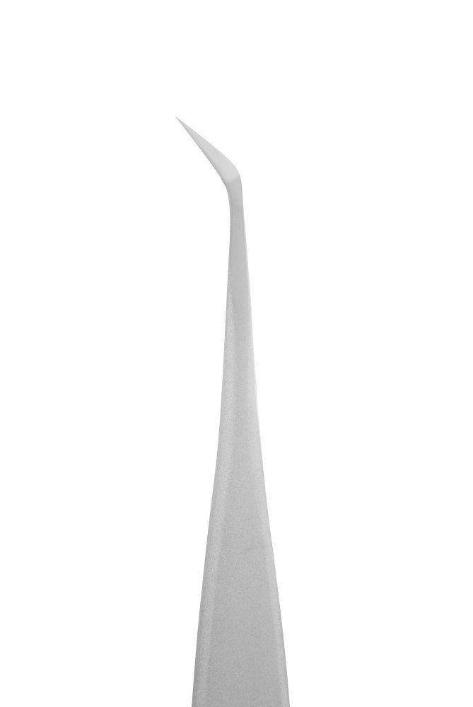 Professional eyelash tweezers EXPERT 40 TYPE 1 (L-shaped,50′) - TE-40/1