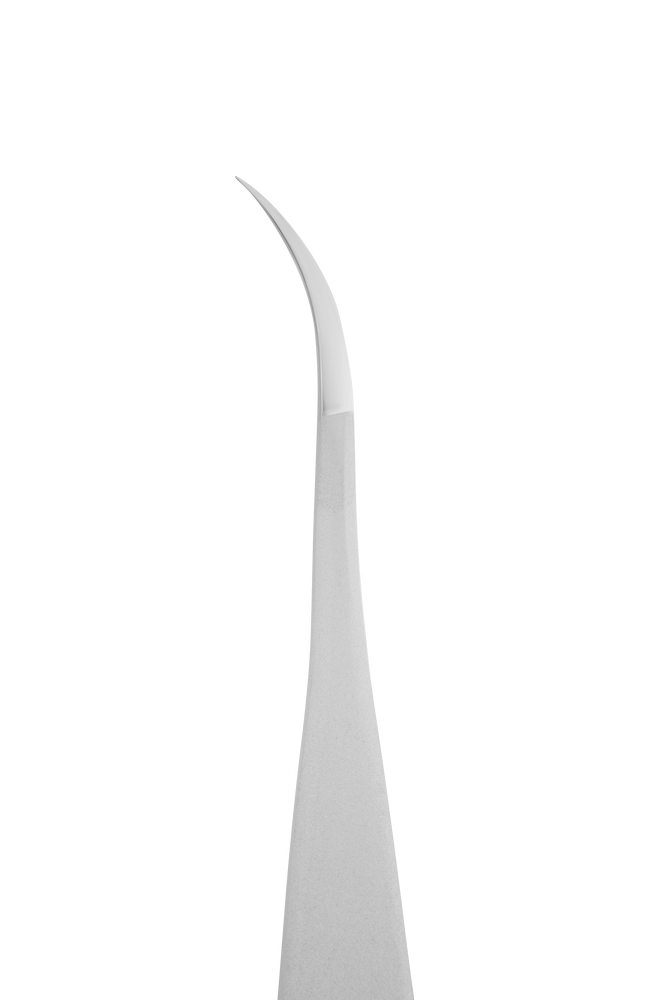 Professional eyelash tweezers EXPERT 40 TYPE 7 (curved)- TE-40/7
