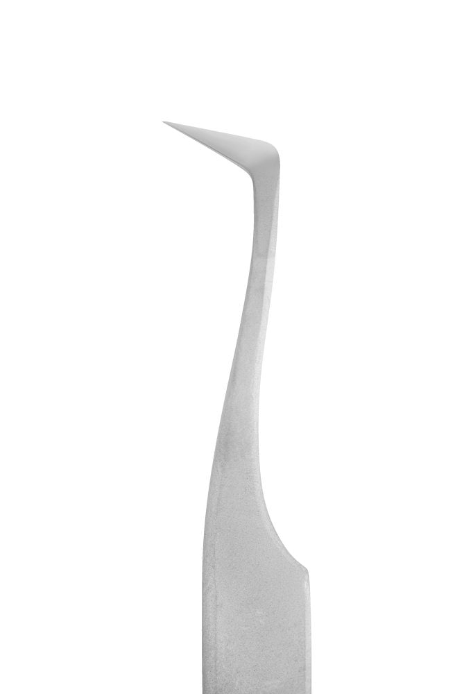 Professional eyelash tweezers EXPERT 41 TYPE 6 (curved tweezers for volume extension,75′) TE-41/6