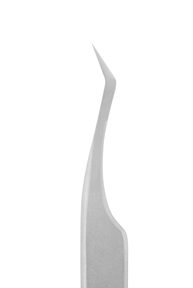 Professional eyelash tweezers EXPERT 41 TYPE 7 (L-shaped,30′) TE-41/7