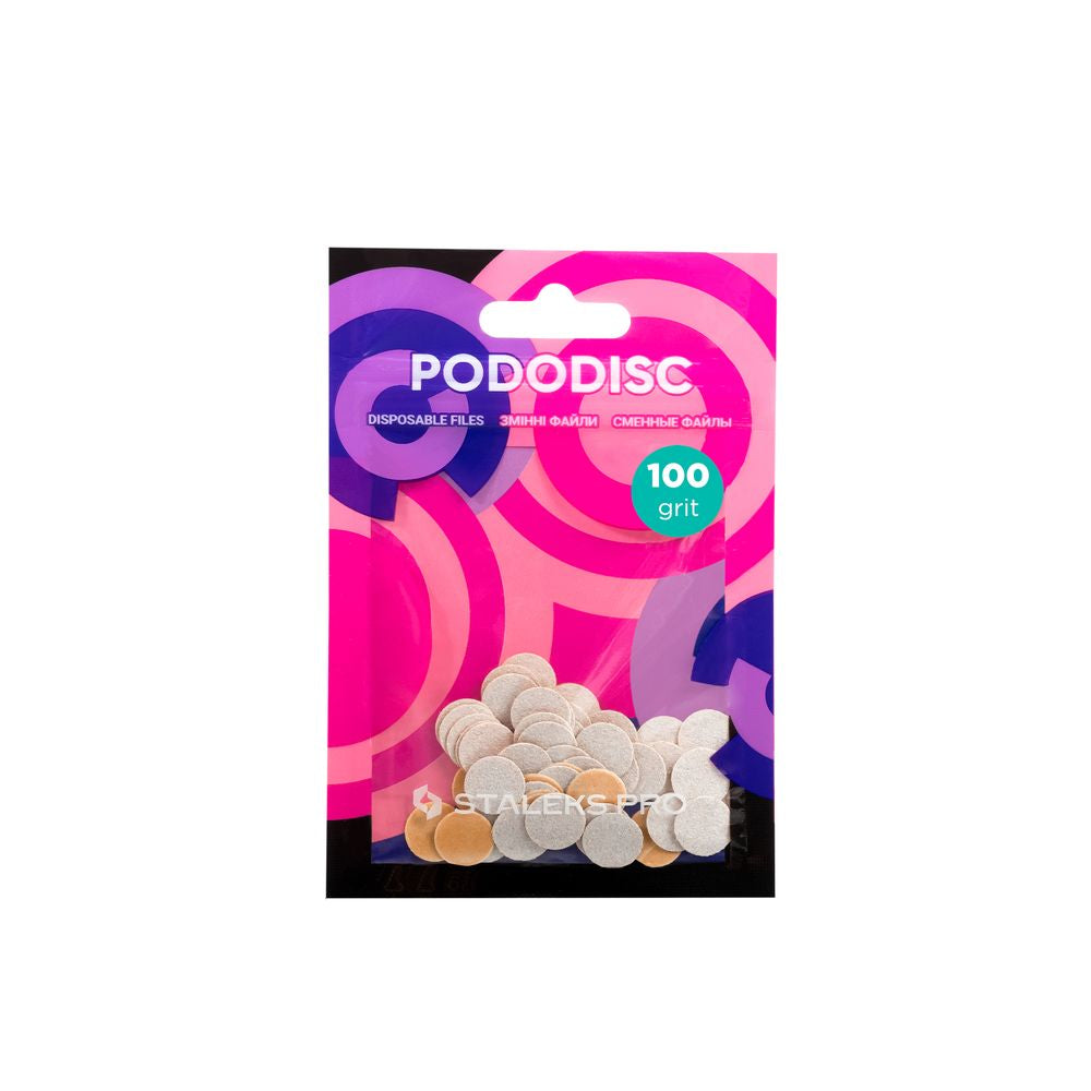 Refill pads for pedicure disc PODODISC STALEKS PRO XS (50 pc) -PDF-10