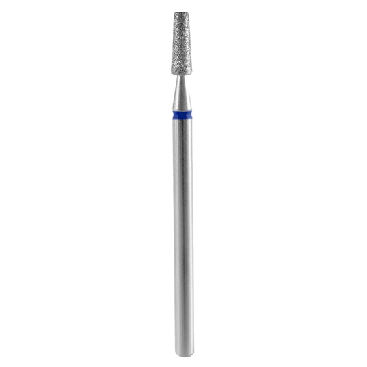 Diamond nail drill bit, "frustum", blue, head diameter 2,5 mm / working part 8 mm -FA70B025/8