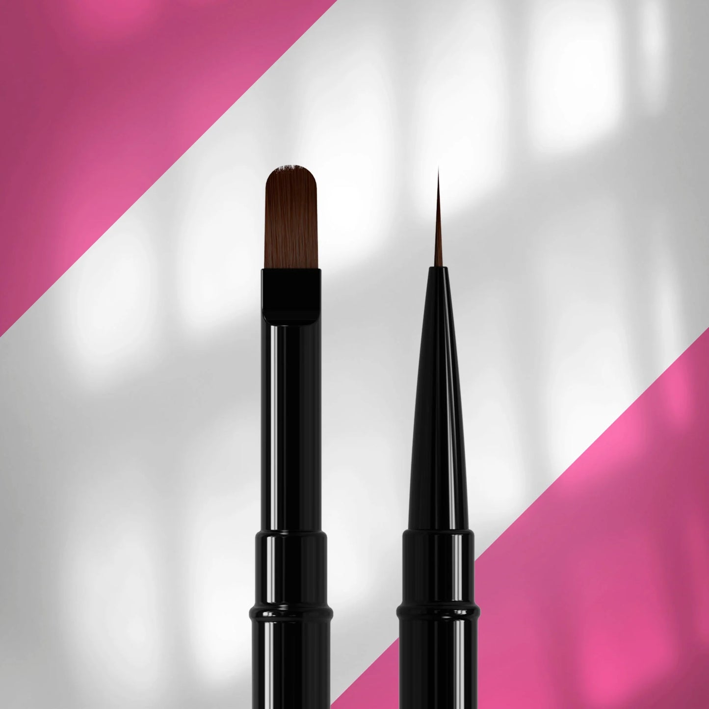 STALEKS -  Double-ended brush EXPERT liner 10 mm / for gel 11mm - NBE-03/06