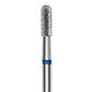 Diamond nail drill bit, "cylinder", blue, head diameter 2.5 mm/working part 6.5 mm -FA30B023/6.5