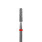 Diamond nail drill bit, "frustum", red, head diameter 2,5 mm / working part 8 mm -FA70R025/8