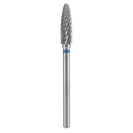 Carbide nail drill bit, "corn", blue, head diameter 4 mm / working part 14 mm (#209) -FT90B040/14