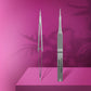 EXPERT 93 TYPE 1 Professional cuticle micro scissors with hook SE-93/1