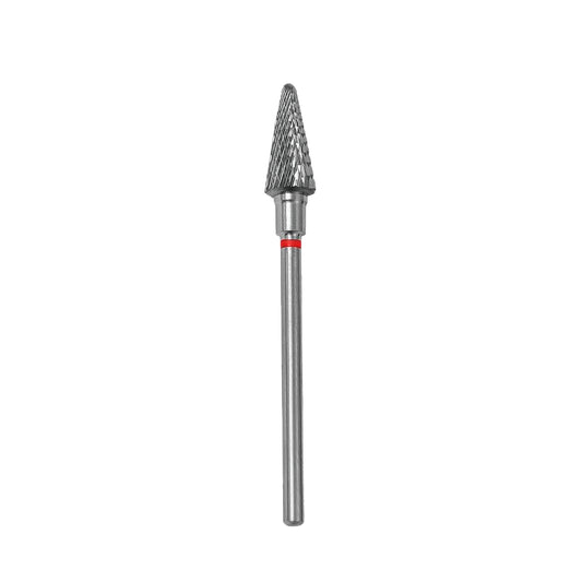 Carbide drill bit, "cone", red, head diameter 6 mm/ working part 14 mm -FT71R060/14