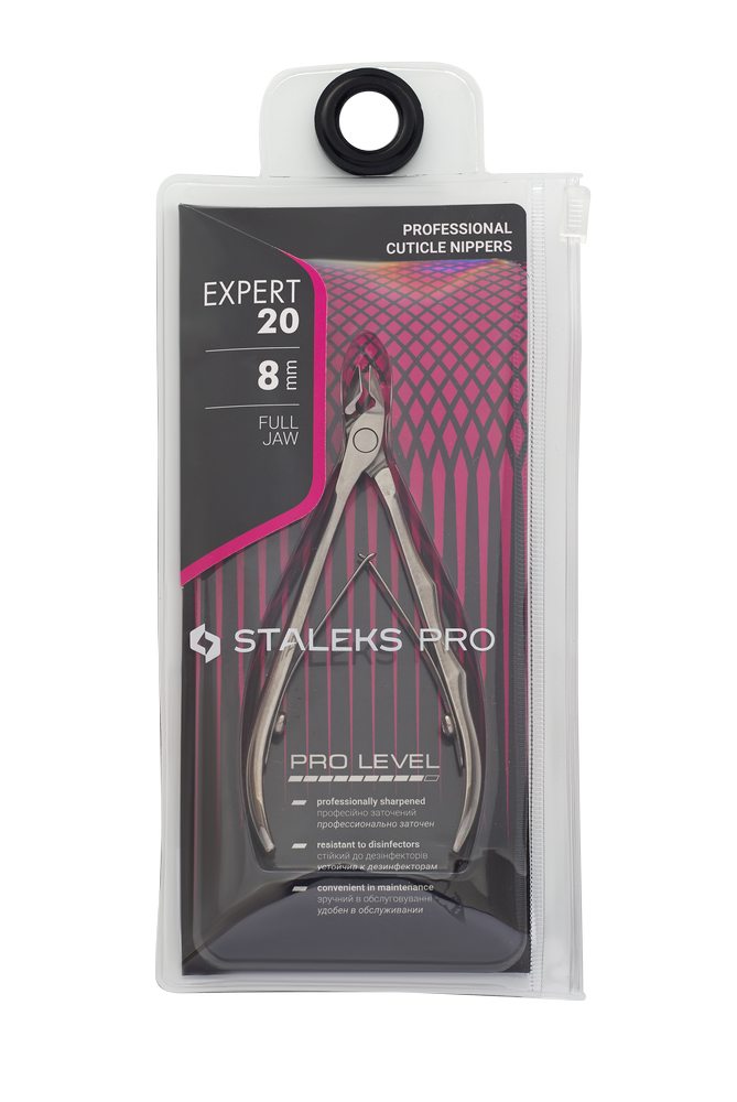 Professional cuticle nippers EXPERT 20 8 mm -NE-20-8