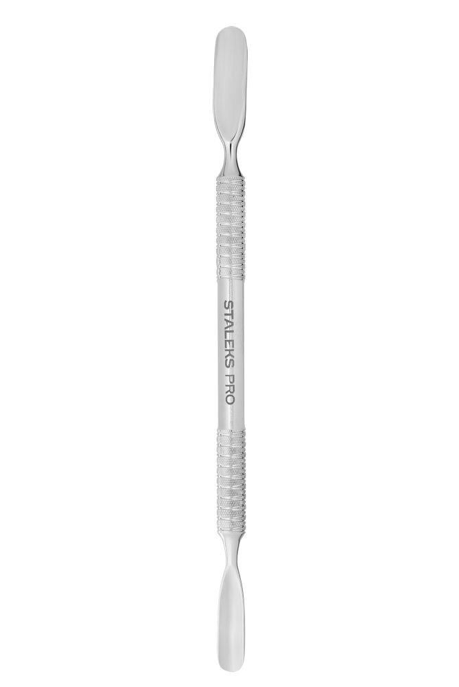 Cuticle pusher EXPERT 30 TYPE 1 (rounded broad pusher and rounded pusher) -PE-30/1