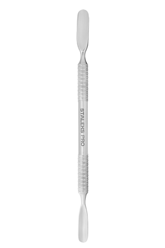 Cuticle pusher EXPERT 30 TYPE 1 (rounded broad pusher and rounded pusher) -PE-30/1