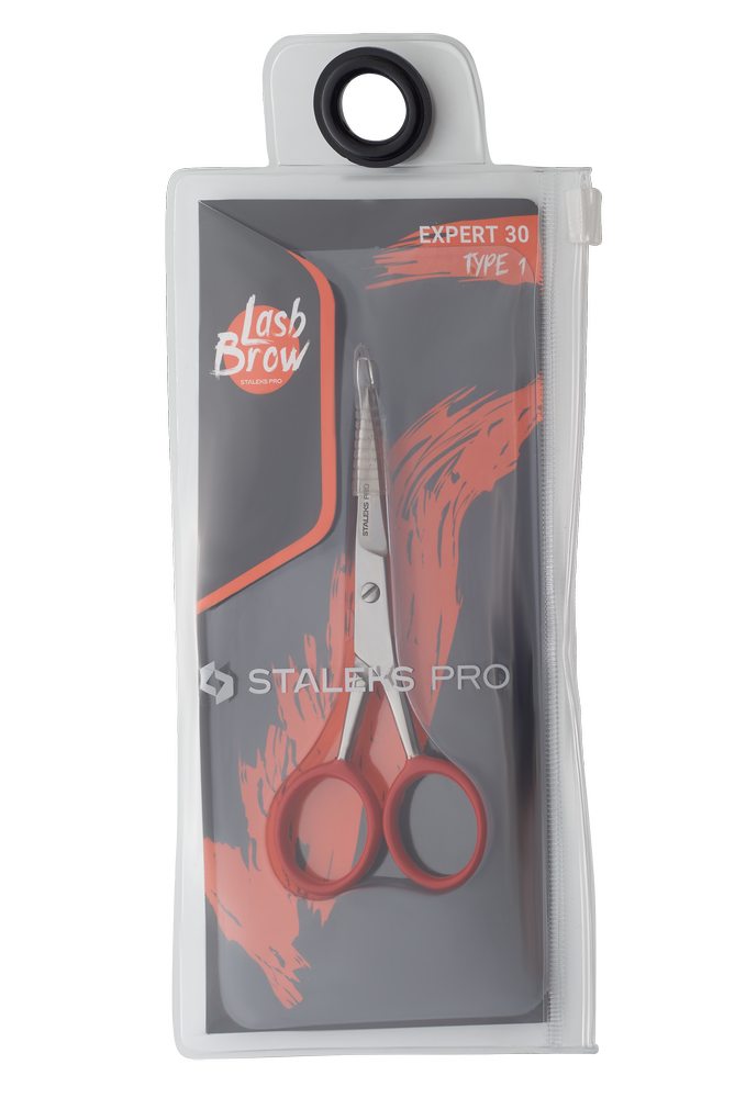 Professional scissors for eyebrows modeling EXPERT 30 TYPE 1 -SE-30/1