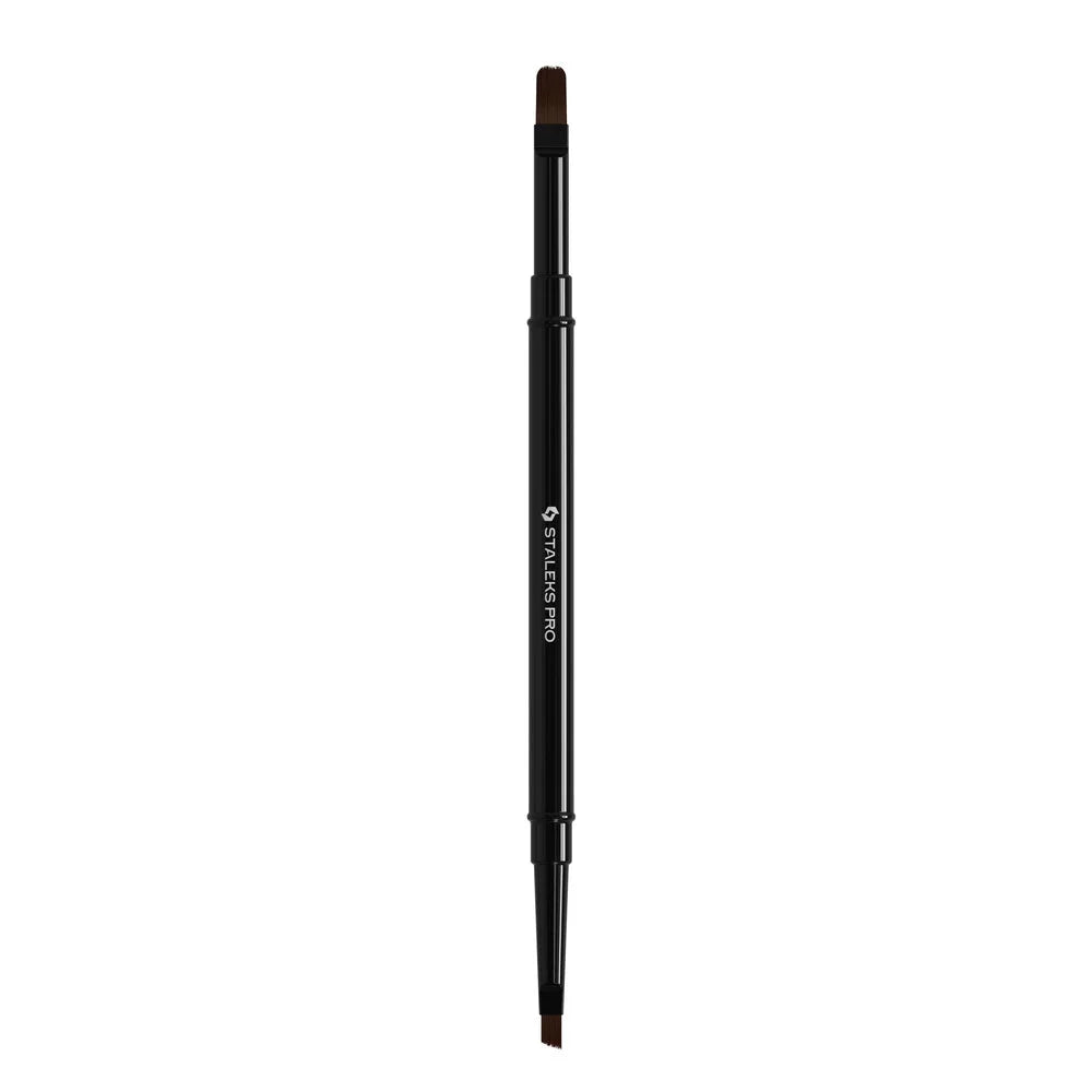 STALEKS - Double-Ended Brush Expert for Gel 11mm / for Gel 7mm