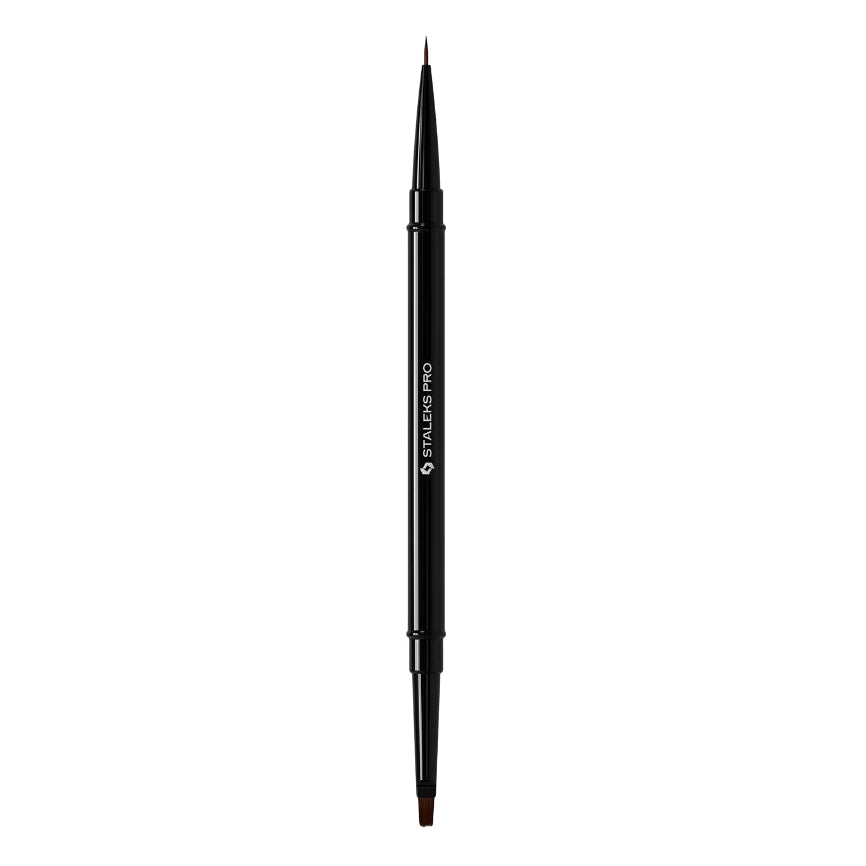 STALEKS - Double-ended Brush Expert Liner 7mm / for Gel 7mm
