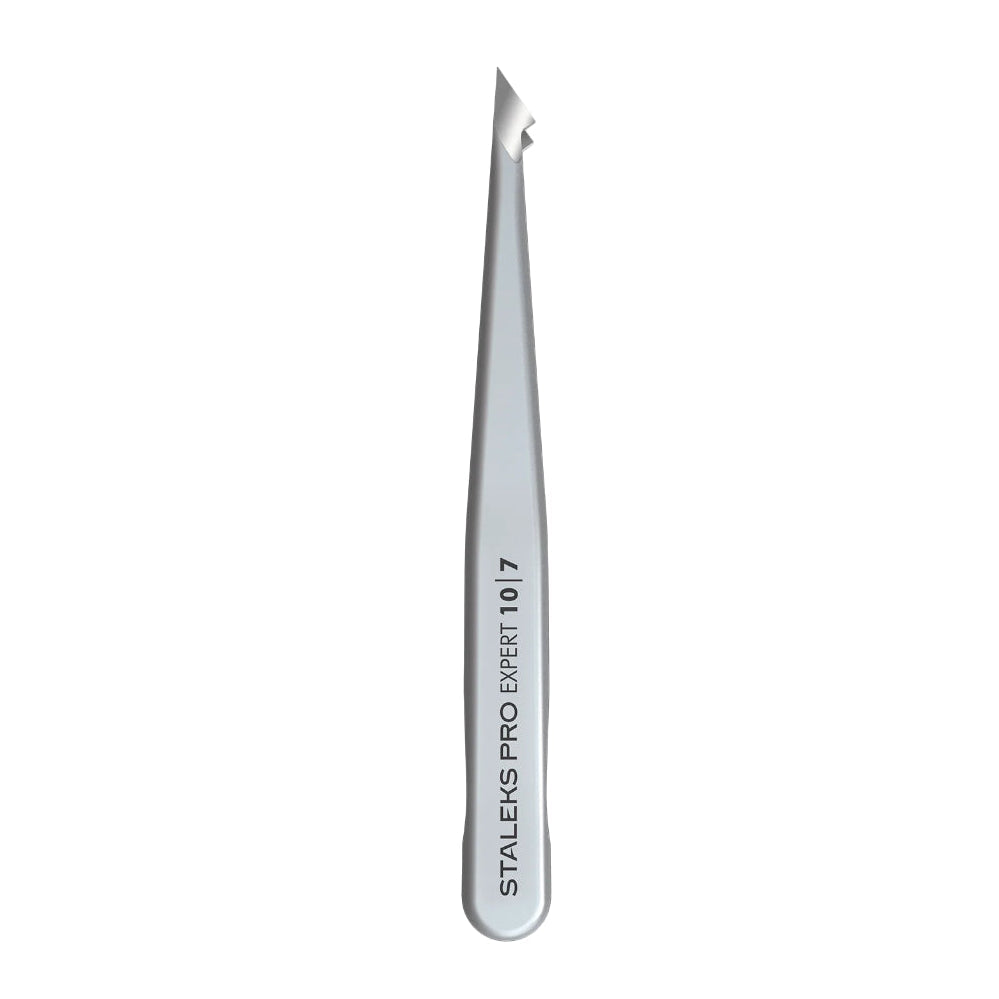 STALEKS - Eyebrow Tweezers Expert 10 Type 7 (Pointed Slant)