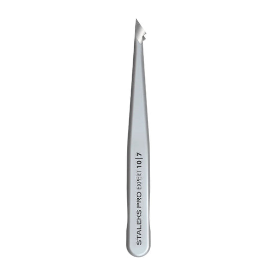 STALEKS - Eyebrow Tweezers Expert 10 Type 7 (Pointed Slant)