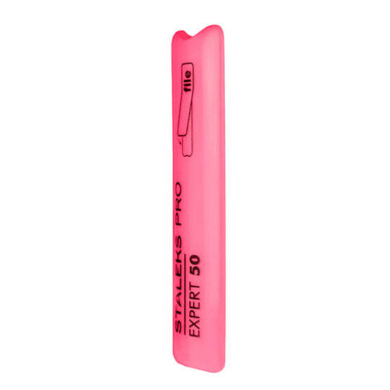 Short Beveled Plastic Base For Nail File EXPERT 50 -SPBE-50