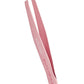 Eyebrow tweezers BEAUTY & CARE 11 TYPE 3 (wide slant), pink color  TBC-11/3