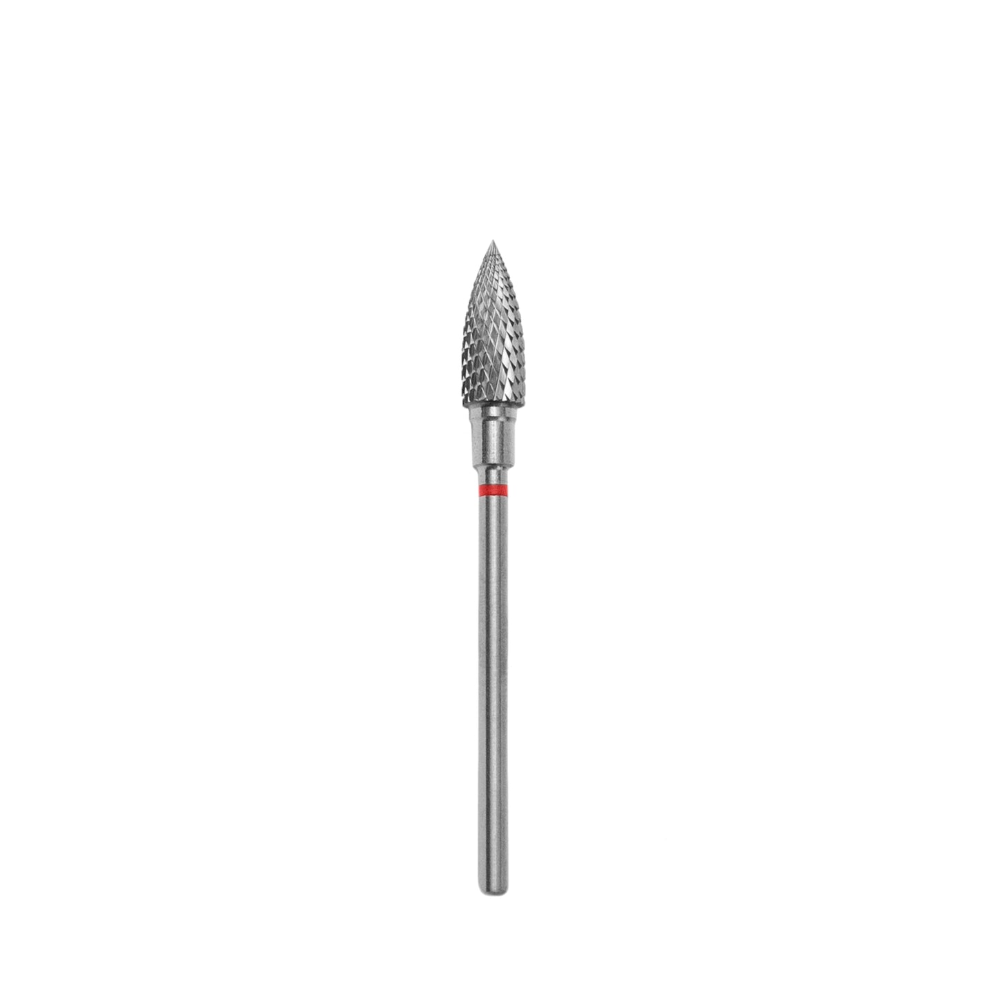 Carbide nail drill bit, “flame”, red, head diameter 5 mm/ working part 13.5 mm(#75) -FT10R050/13.5